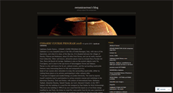 Desktop Screenshot of ceramicacross.wordpress.com