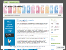Tablet Screenshot of diariodeunpadre.wordpress.com
