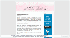 Desktop Screenshot of mllecade.wordpress.com