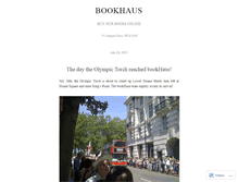 Tablet Screenshot of bookhaus.wordpress.com