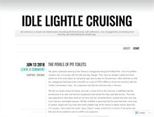 Tablet Screenshot of idlelightles.wordpress.com