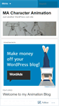 Mobile Screenshot of chrismcdonnellanimation.wordpress.com