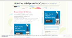 Desktop Screenshot of mercanciaspeligrosas.wordpress.com
