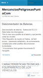 Mobile Screenshot of mercanciaspeligrosas.wordpress.com