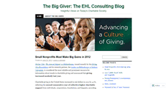 Desktop Screenshot of biggiver.wordpress.com