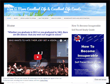 Tablet Screenshot of liveamoreexcellentlife.wordpress.com