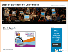 Tablet Screenshot of conectarigualdadblogegresados.wordpress.com