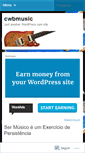 Mobile Screenshot of cwbmusic.wordpress.com
