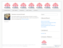 Tablet Screenshot of noniebakes.wordpress.com