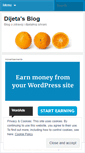 Mobile Screenshot of dijeta.wordpress.com