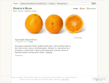 Tablet Screenshot of dijeta.wordpress.com