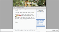 Desktop Screenshot of broadsidemalaysia.wordpress.com
