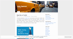 Desktop Screenshot of katespencer.wordpress.com