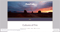 Desktop Screenshot of phototrails.wordpress.com