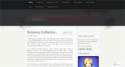 Desktop Screenshot of delphinemusic.wordpress.com
