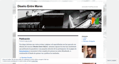 Desktop Screenshot of disenoentremares.wordpress.com