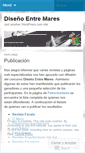 Mobile Screenshot of disenoentremares.wordpress.com