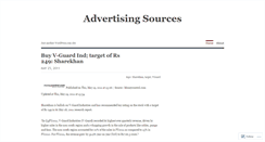 Desktop Screenshot of advertisingtools.wordpress.com