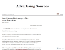 Tablet Screenshot of advertisingtools.wordpress.com
