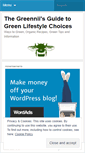 Mobile Screenshot of greennii.wordpress.com