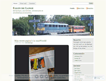 Tablet Screenshot of ellendelange.wordpress.com