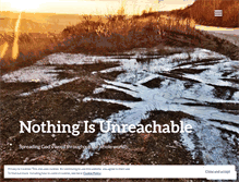 Tablet Screenshot of nothingisunreachable.wordpress.com