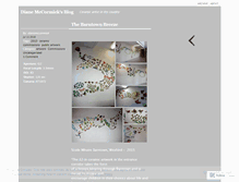 Tablet Screenshot of dianemccormick.wordpress.com