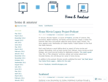 Tablet Screenshot of amateurism.wordpress.com
