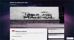 Desktop Screenshot of nadapuedemalirsal.wordpress.com