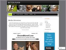 Tablet Screenshot of bitterpugs.wordpress.com