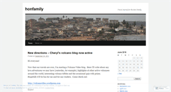 Desktop Screenshot of honfamily.wordpress.com