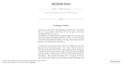 Desktop Screenshot of medisetgo.wordpress.com