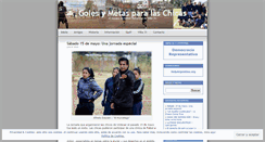 Desktop Screenshot of golesymetas.wordpress.com