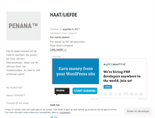 Tablet Screenshot of penana.wordpress.com