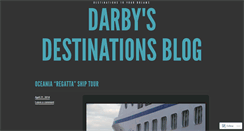 Desktop Screenshot of darbysdestinations.wordpress.com