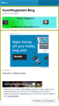 Mobile Screenshot of kunstflugtauben.wordpress.com