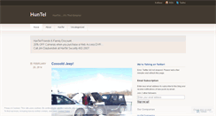 Desktop Screenshot of huntel.wordpress.com