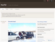 Tablet Screenshot of huntel.wordpress.com