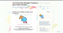 Desktop Screenshot of communitymanagerspain.wordpress.com