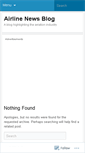 Mobile Screenshot of airlinenewsblog.wordpress.com