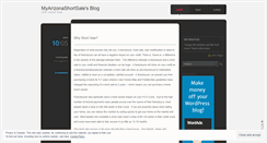 Desktop Screenshot of myarizonashortsale.wordpress.com