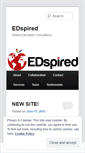 Mobile Screenshot of edspired.wordpress.com