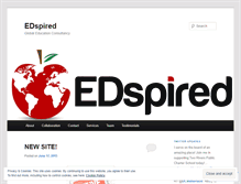 Tablet Screenshot of edspired.wordpress.com