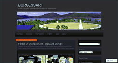 Desktop Screenshot of burgessart.wordpress.com