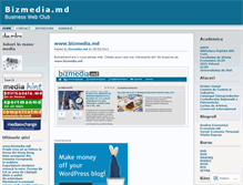 Tablet Screenshot of bizmediamd.wordpress.com