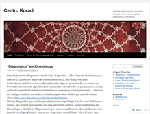 Tablet Screenshot of centrokoradi.wordpress.com