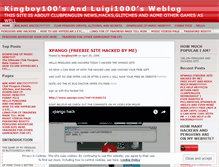 Tablet Screenshot of kingboy100.wordpress.com