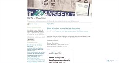 Desktop Screenshot of bcnmobilitat.wordpress.com