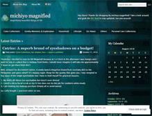 Tablet Screenshot of michiyorynne.wordpress.com