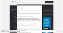 Desktop Screenshot of mrliquidchicken.wordpress.com